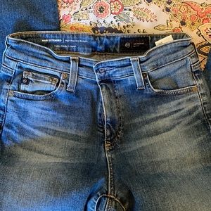 AG Mari extended high rise straight jeans. Size 27 - removed tags before trying.